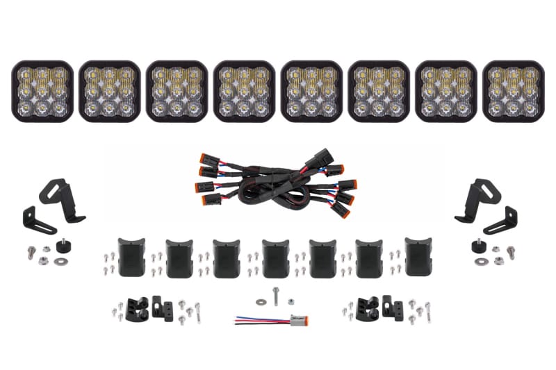 Diode Dynamics — Pod light featuring advanced TIR optics for high efficiency and focus.