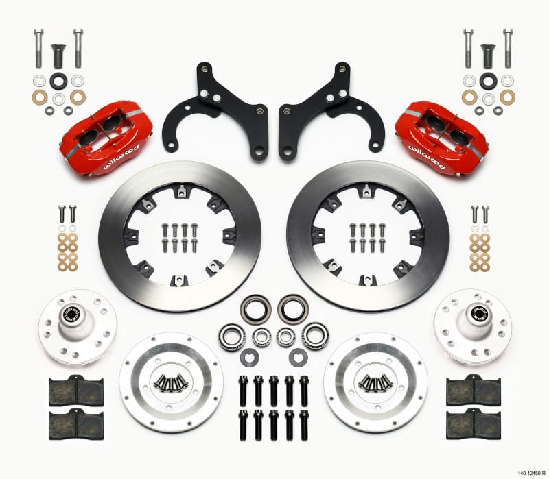 Wilwood — KIT,FRONT,IMPALA 59-64,VETTE 63-64,FDLI 12.19,RED