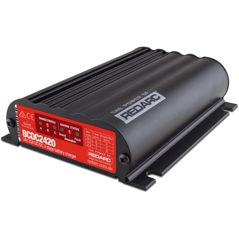 REDARC — REDARC DC/DC 3-Stage In-Vehicle Battery Charger - 24V 20A
