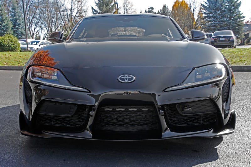 Perrin Performance — PERRIN 20-25 Toyota Supra Tow Hook Kit (Front) - Black
paPTP-BDY-230BK