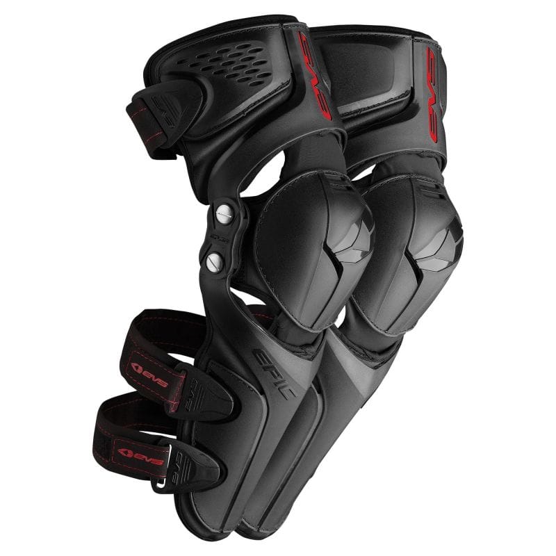 EVS — EVS Epic Knee Guard CE Black Pair Small/Medium