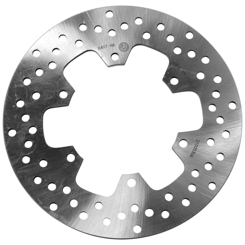 Brembo OE Powersports — Brembo OE 98-03 Yamaha FZS Fazer 600CC/14-15 Ducati Panigale 899CC 245x5mm Brake Disc - Rear Fixed