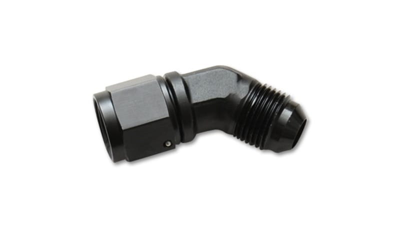 Vibrant — -4AN Female to -4AN Male 45 Degree Swivel Adapter Fitting
-4AN Female to -4AN Male 45 deg. Swivel Adapter Fitting
45 Degree Swivel Adapter Fitting