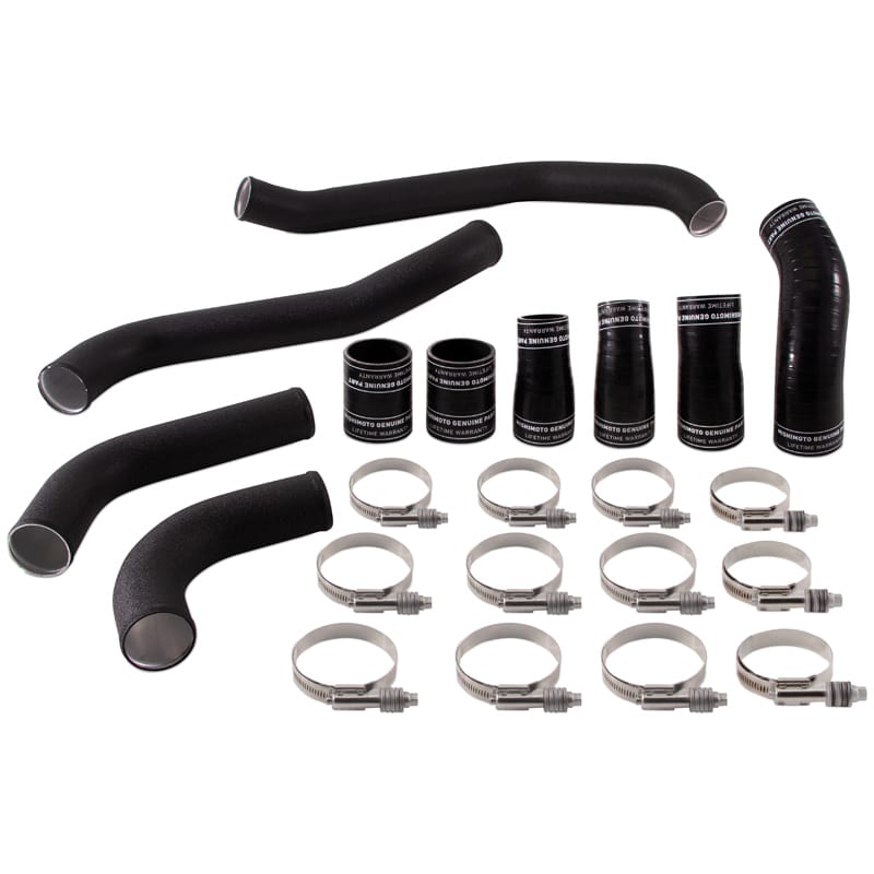 Mishimoto — Intercooler Pipe Kit, Black, Hot-side, fits Ford F-150 3.5L EcoBoost 2017-2020