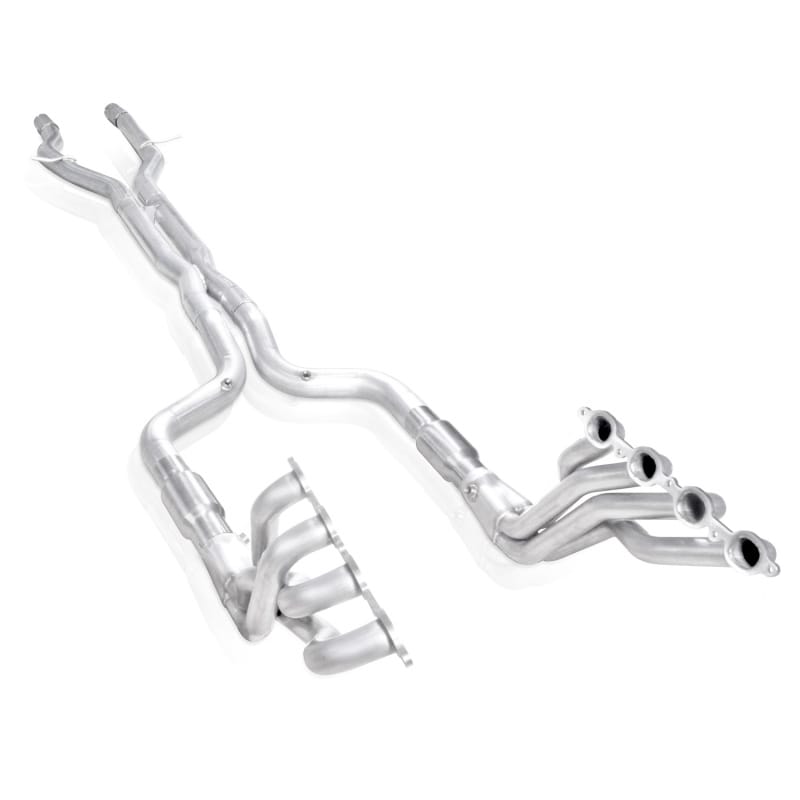 Stainless Works — Stainless Works Headers 2" With High Flow Cats Factory & Performance Connect