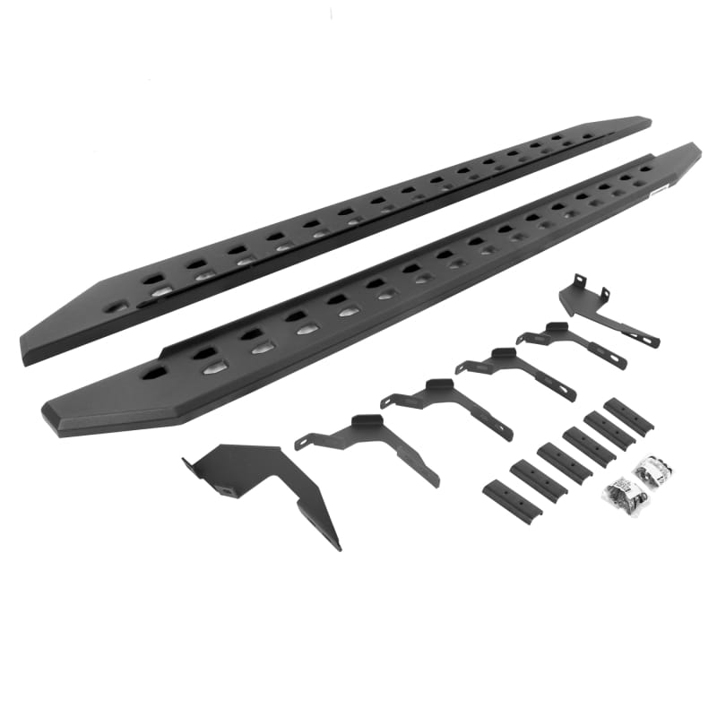 Go Rhino — RB20 Slim Line Running Boards with Mounting Brackets Kit