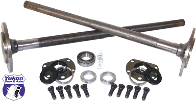 Yukon Gear & Axle — One piece short axles M20 '76-'3 CJ5 & '76-'81 CJ7 w/ bearings & 29 splines, kit
One piece short axles M20 76-3 CJ5/76-81 CJ7 w/bearings/29 splines; kit