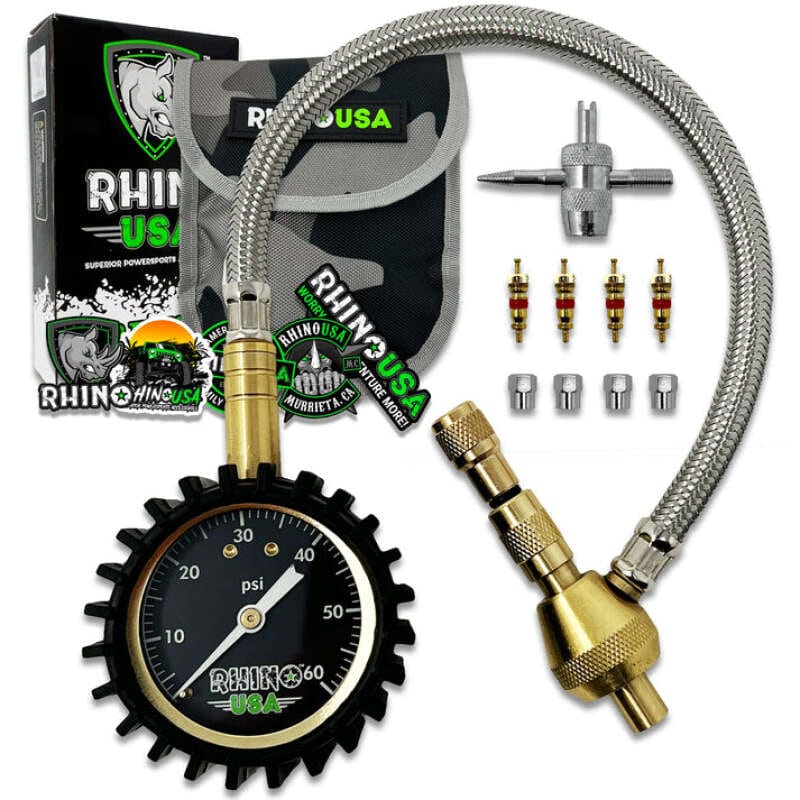 Rhino USA — Rhino USA 60Psi Tire Deflator Gauge
Deflator