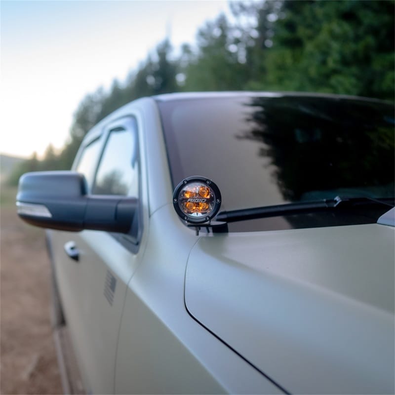 Rigid Industries — 2019+Dodge RAM 1500 and 2019+TRX A-Pillar LED Light Mounts