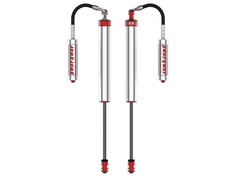 aFe — Sway-A-Way 2.5 Front Shock Kit w/ Remote Reservoirs for 4-6 IN Lift