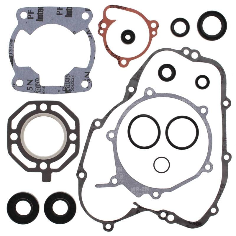 Vertex Pistons — Vertex Gaskets 88-89 Kawasaki KX80 Complete Gasket Kit w/ Oil Seals
