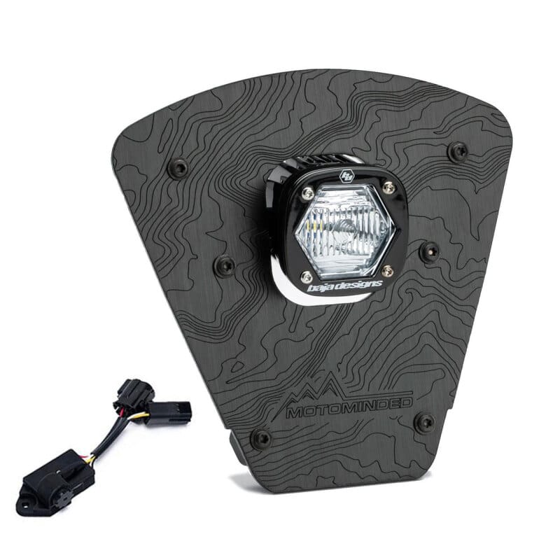 Baja Designs — Baja Designs 24-25 GasGas ES/EC-F/EC S1 (D/C) LED Headlight Kit w/ Dimmer - Clear