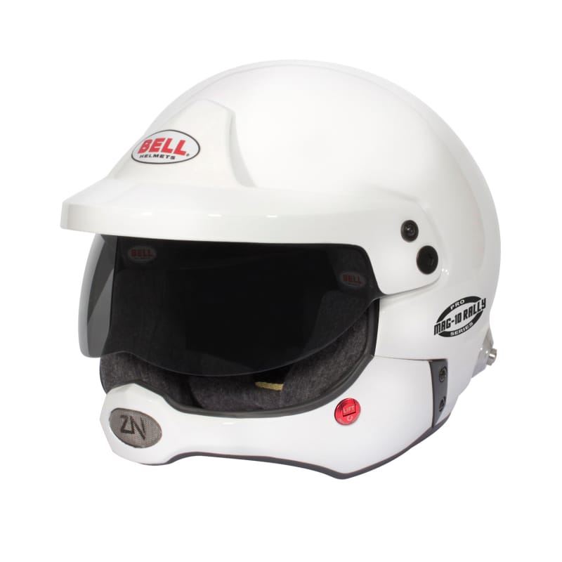 Bell — Bell Mag-10 Rally Pro (HANS) 60 (7 1/2) FIA8859/SA2020 - Size 60 (White)