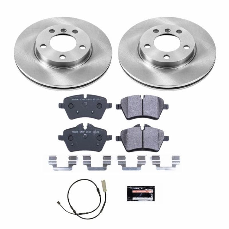 PowerStop — Track Day Spec High-Performance Brake Pad and Rotor Kit