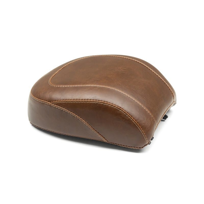 Mustang Motorcycle — Mustang 18-21 Harley Fat Boy Wide Tripper Passenger Seat - Brown