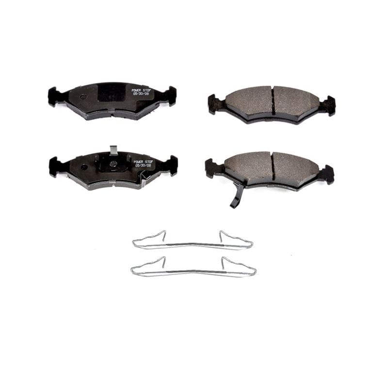 PowerStop — PowerStop - Z17 Low-Dust Ceramic Brake Pads with Hardware