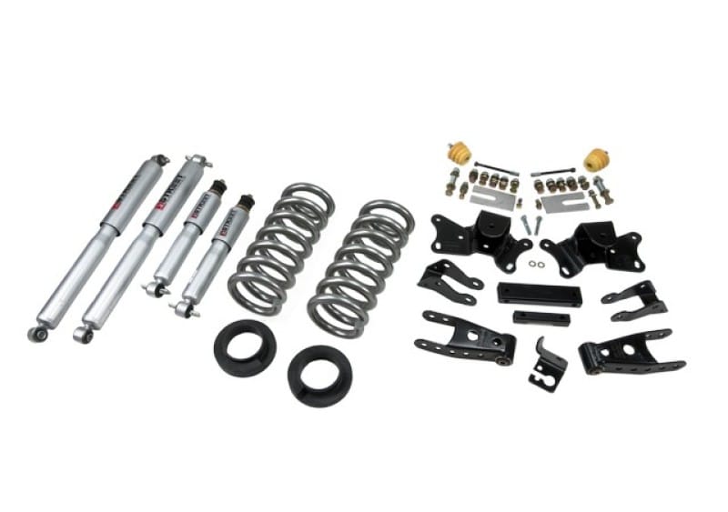Belltech — Front And Rear Complete Kit W/ Street Performance Shocks
LOWERING KIT W/ STREET PERFORMANCE SHOCKS - 718SP
