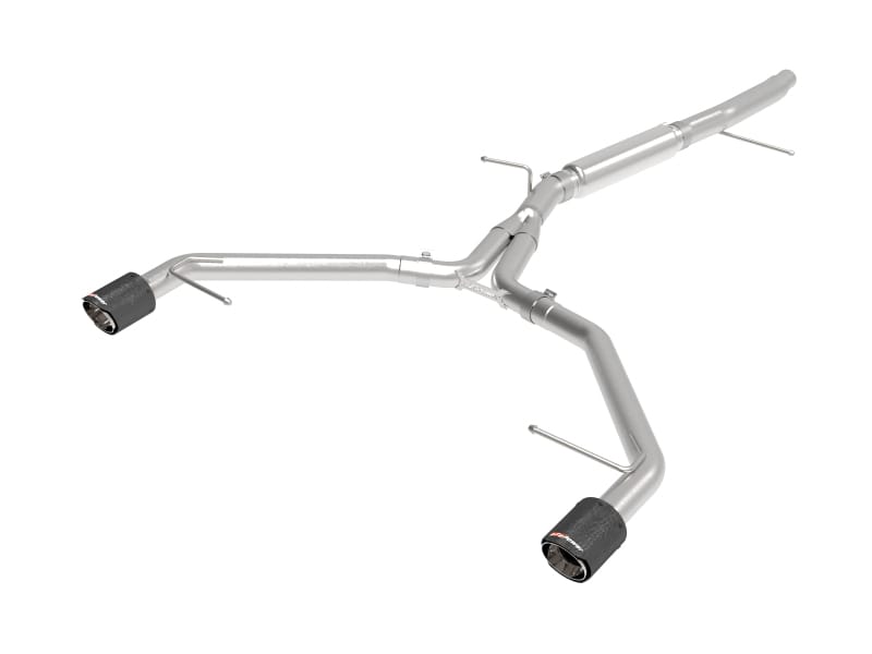 aFe — MACH Force-Xp 3 IN to 2-1/2 IN Stainless Steel Axle-Back Exhaust System Carbon