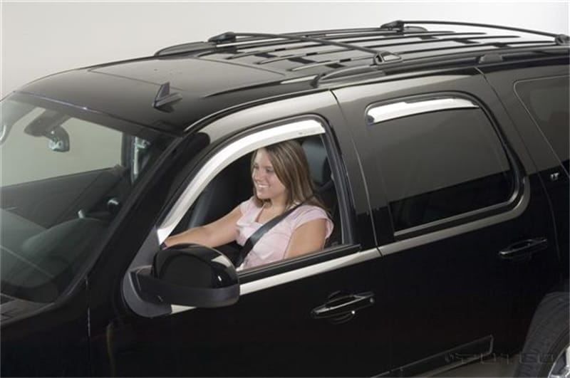 Putco — Element Chrome Window Visor In Channel