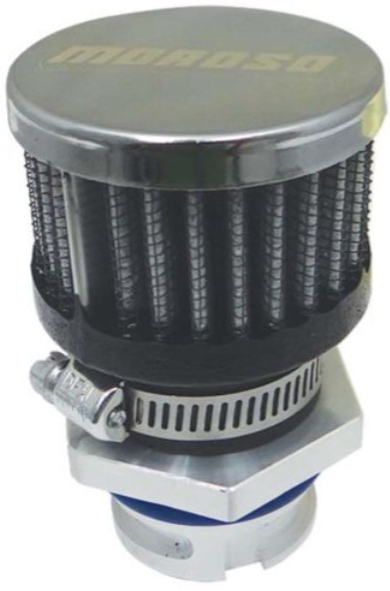 Moroso — Moroso GM LS Valve Cover Breather Kit - OEM - Single Tab Oil Fill Hole
