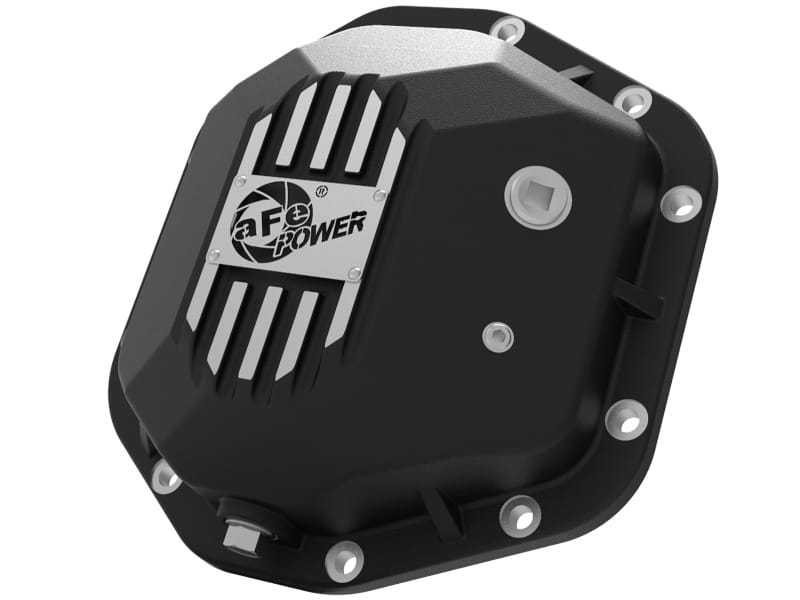 aFe — Pro Series Dana 44 Rear Differential Cover Black w/ Machined Fins
