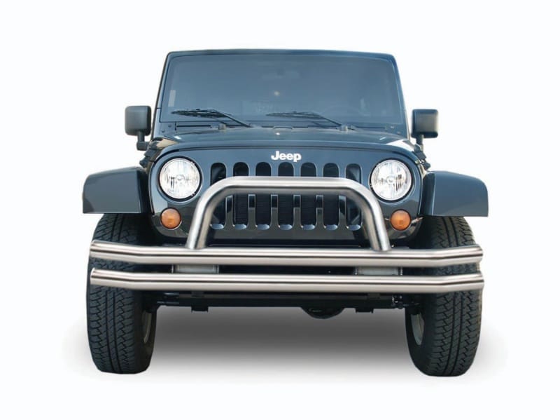 Rampage — Double Tube Bumper, Front with Hoop
Front Double Tube Bumper