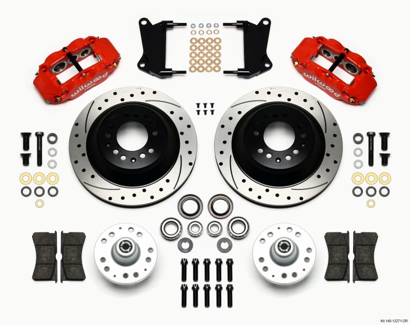 Wilwood — KIT,FRONT,CAMARO/NOVA,67-72,FNSL6R,12.88 1PC ROTOR,SRP,RED
