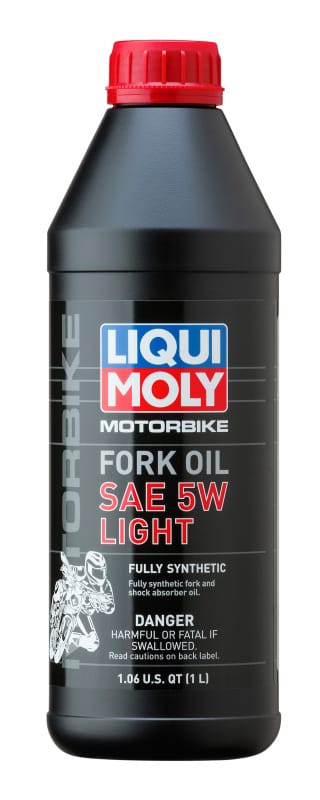 LIQUI MOLY — LIQUI MOLY 1L Motorbike Fork Oil SAE 5W Light
Fork Oil