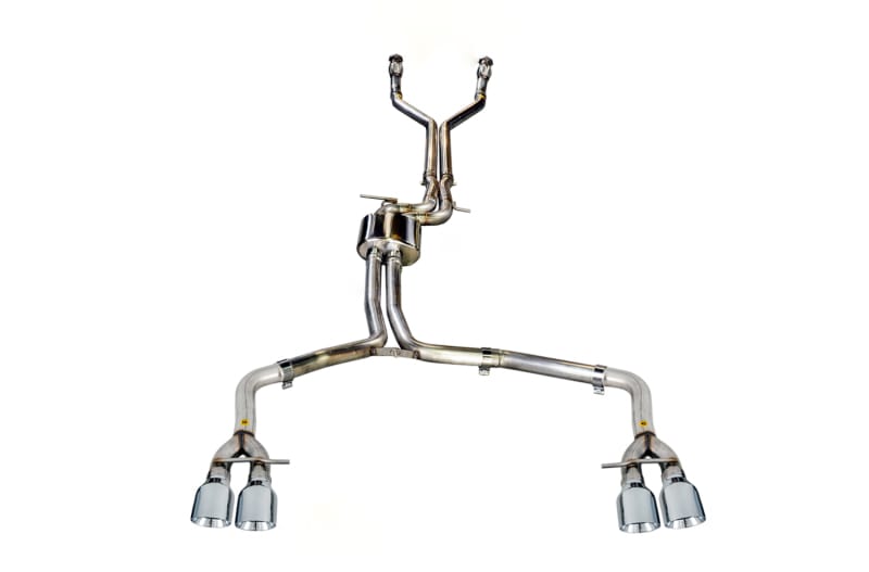 AWE Tuning — AWE Track Edition for Audi C7 S7 4.0T - Chrome Tips