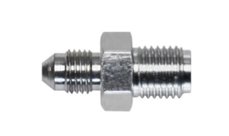 Wilwood — FITTING,INLET,STRAIGHT,-3 TO 7/16-20 STEEL,ZINC
