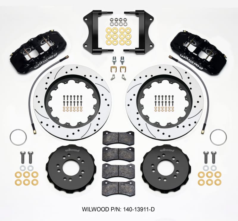 Wilwood — KIT,FRONT,C7 VETTE 2014-UP,AERO6,15.00 ROTOR,SRP,W/LINES