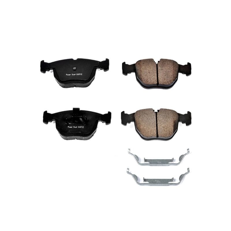 PowerStop — PowerStop - Z17 Low-Dust Ceramic Brake Pads with Hardware