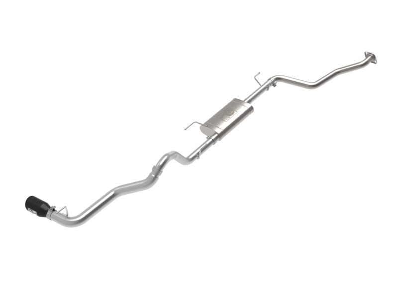 aFe — Apollo GT Series 2-1/2 IN to 3 IN 409 SS Cat-Back Exhaust System w/ Black Tip