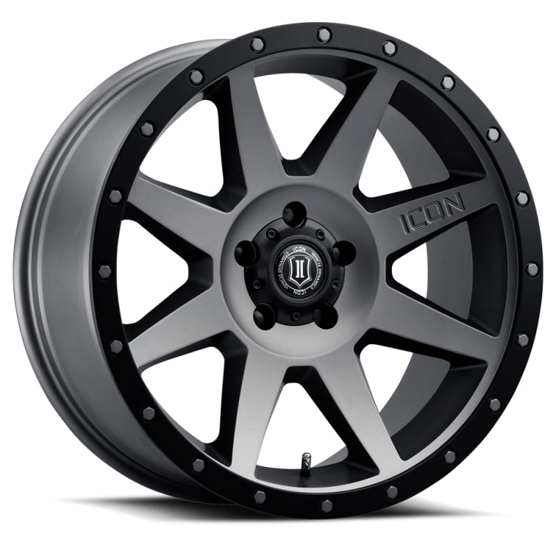 ICON — ICON ALLOYS REBOUND TITANIUM - 20 X 9  / 6X5.5 / 0MM / 5" BS
ICON ALLOYS REBOUND TITANIUM - 20 X 9 / 6X5.5 / 0MM / 5" BS