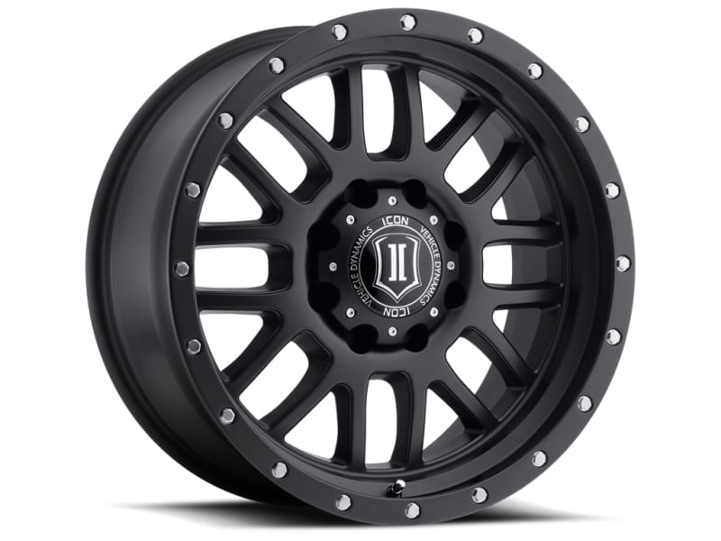 ICON — ICON ALLOYS ALPHA SAT BLK - 20 X 9 / 5 X 150 / 16MM / 5.625" BS