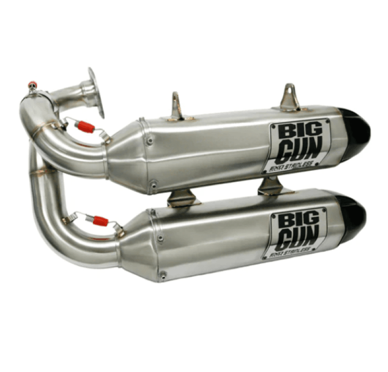 Big Gun — Big Gun 19-22 Honda Talon 1000R/X EXO Stainless Dual Slip On Exhaust