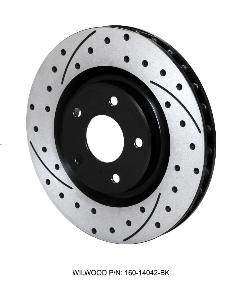 Wilwood — ROTOR1280-126AF278-023MNEXXXXR CORVETTE,ALL C5,BASE C6,FRONT,SRP,BLACK