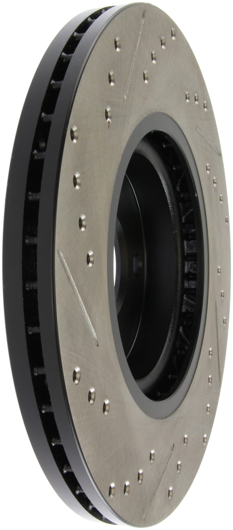 Stoptech — StopTech Sport Drilled & Slotted Brake Rotor; Front Left
StopTech Sport Drilled/Slotted Brake Rotor; Front Left