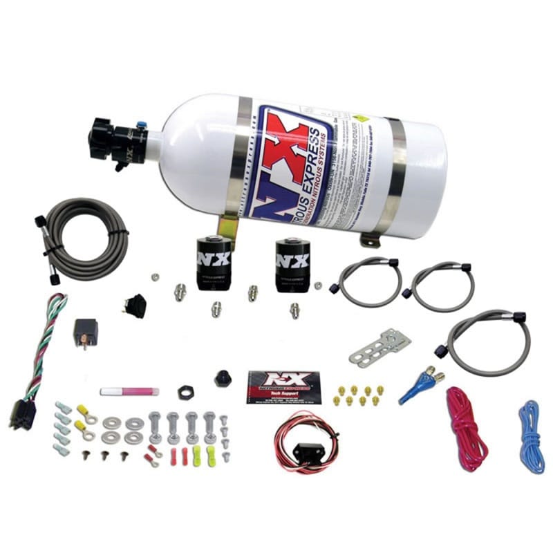 Nitrous Express — 5TH GEN CAMARO SINGLE NOZZLE SYSTEM (35-150HP) W/ 10LB BOTTLE
Nitrous Oxide Injection System Kit