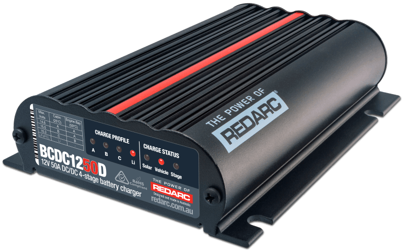 REDARC — DC-DC Charger 12V 50A In-Vehicle DC-DC Battery Charger