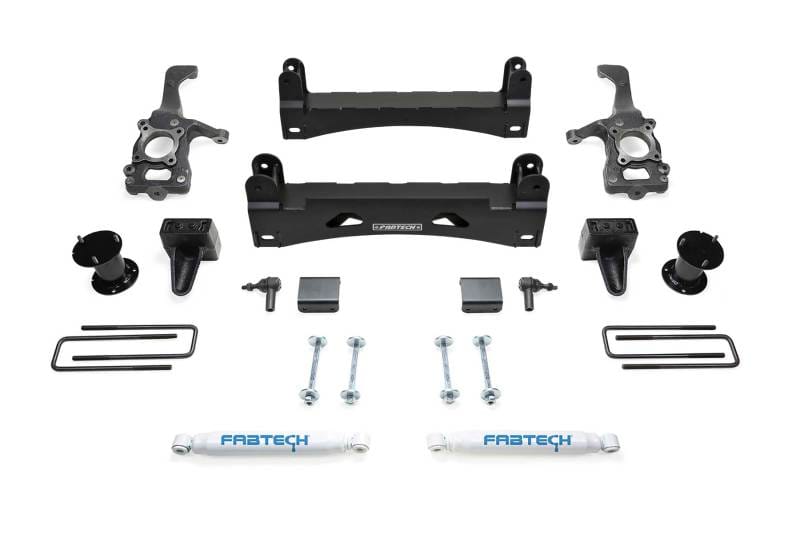 Fabtech — 6" BASIC SYS W/ PERF SHKS 2015-20 FORD F150 2WD
Basic Lift System w/Shocks