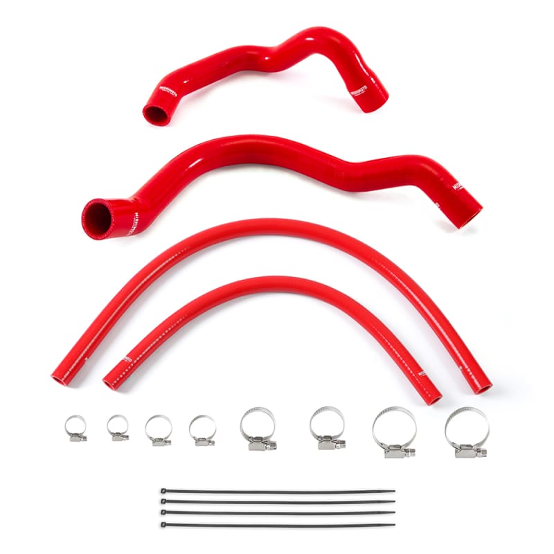Mishimoto — Silicone Radiator and Heater Hose Kit, Red, fits Jeep Cherokee XJ 4.0L 1991-2001