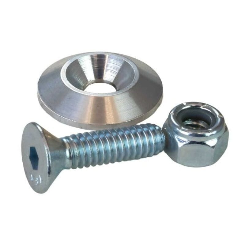 Moroso — Moroso 1in Taper Washer - Raw (10 Pack w/Hardware)