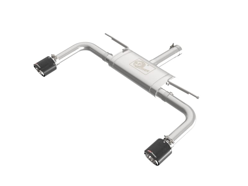 aFe — MACH Force-Xp 3 IN to 2-1/2 IN Stainless Steel Axle-Back Exhaust System Carbon