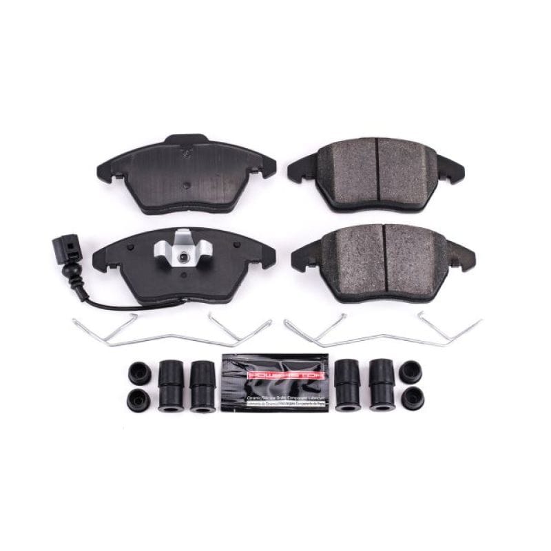 PowerStop — PowerStop - Z23 Daily Driver Carbon-Fiber Ceramic Brake Pads with Hardware Kit