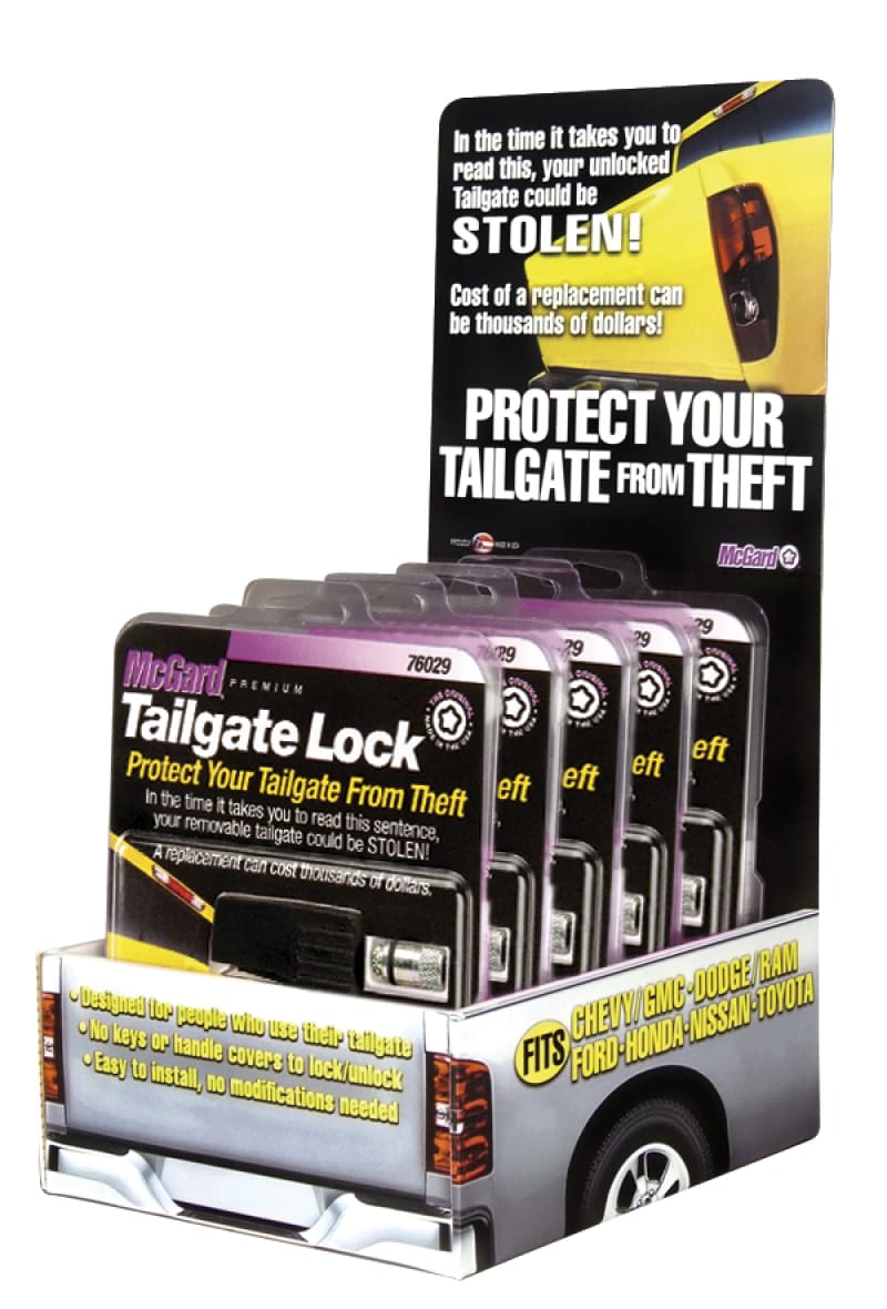 McGard — TAILGATE LOCK- UNIVERSAL-DISPLAY PACK