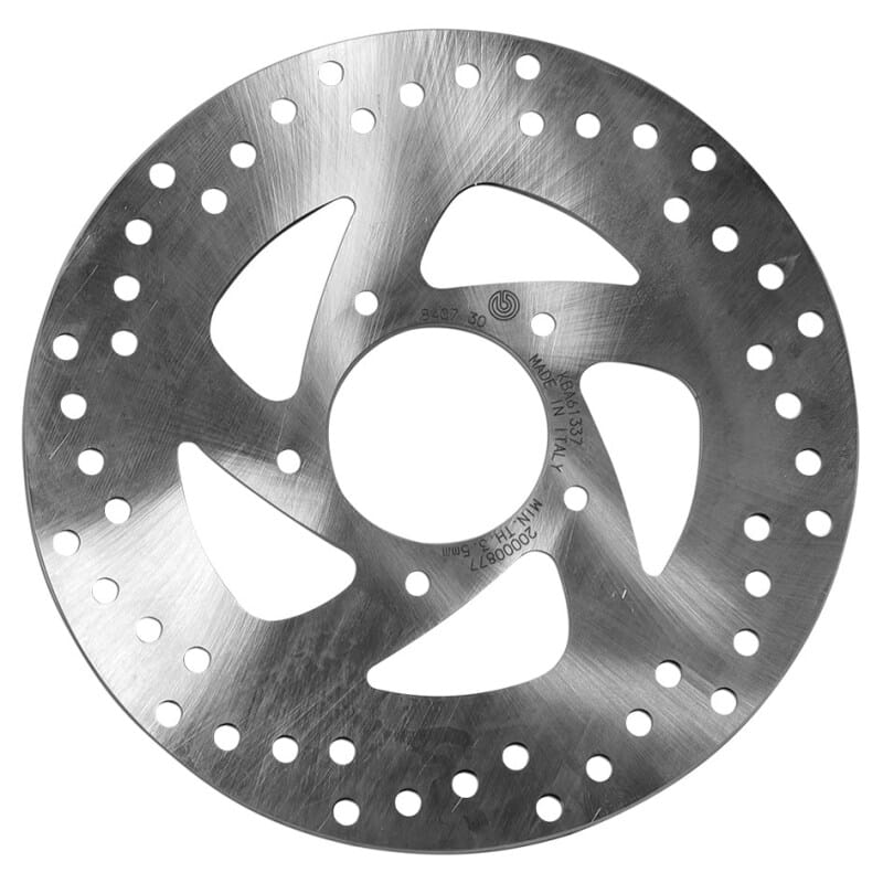 Brembo OE Powersports — Brembo OE 08-11 Aprilia Sport City One 50CC/99-06 Beta Eikon 125CC 220x4mm Brake Disc - Front Fixed