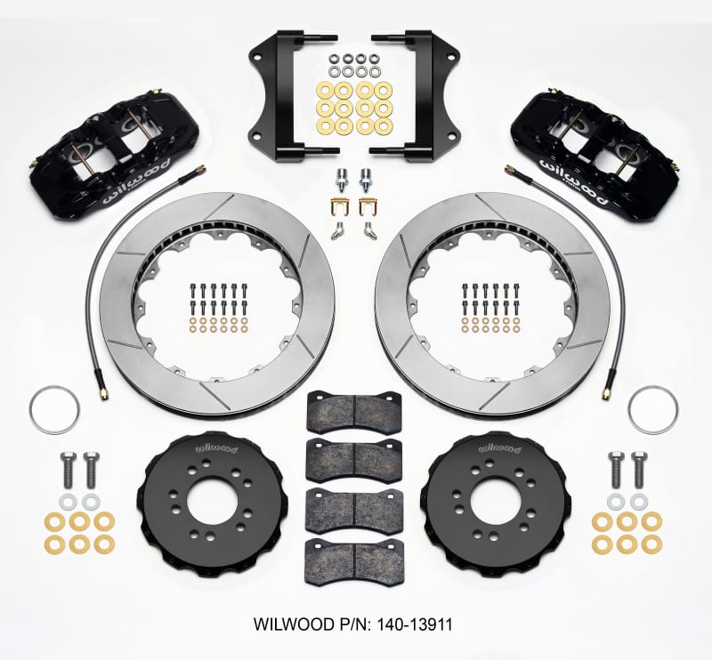 Wilwood — KIT,FRONT,C7 VETTE 2014-UP,AERO6,15.00 ROTOR,W/LINES