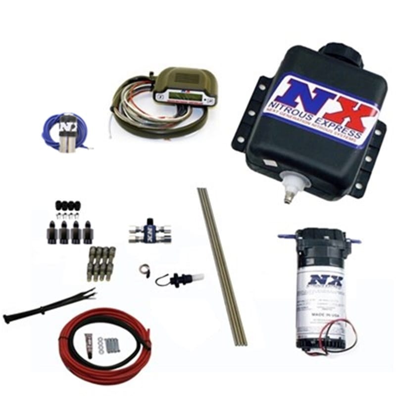 Nitrous Express — Direct Port Water Methanol, 4 cylinder stage 2 w/ Hardlines
Water/Methanol Injection System