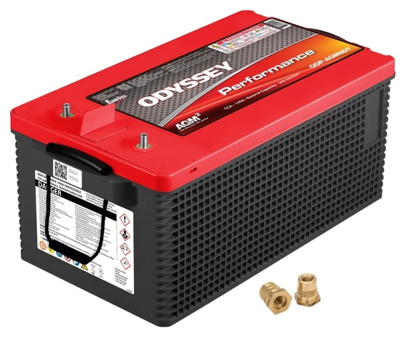 Odyssey Battery — battery, h-d truck, Odyssey ODP-AGM8D, group 8D AGM, SAE  terminal